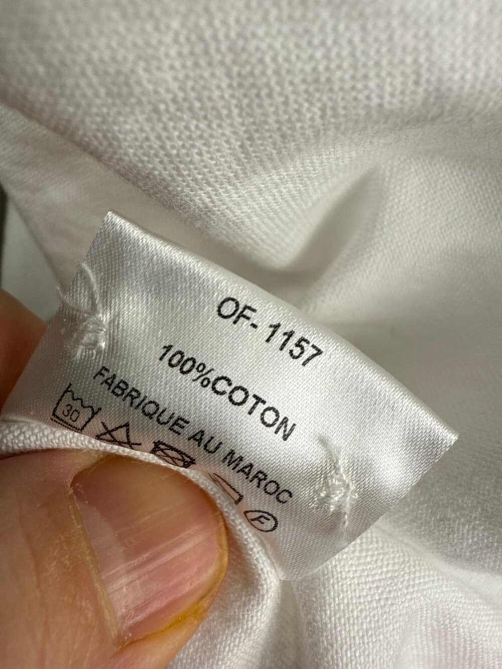 MAISON STANDARDS Peter Cotton Slim Fit Oxford White Shirtβ Size 42 - Picture 9 of 10